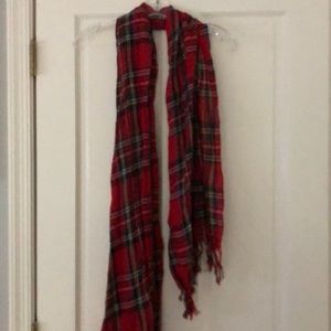 plaid scarf
